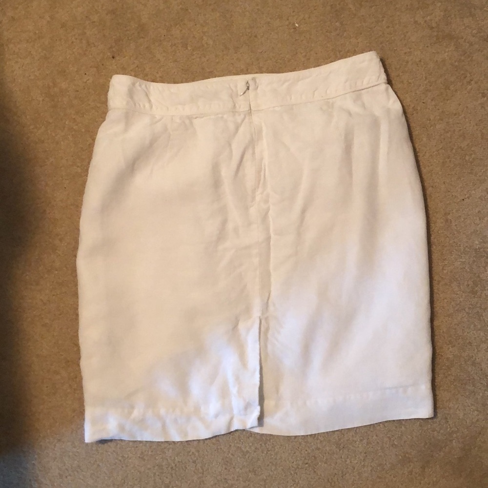 Banana Republic lined linen skirt - Picture 2 of 2